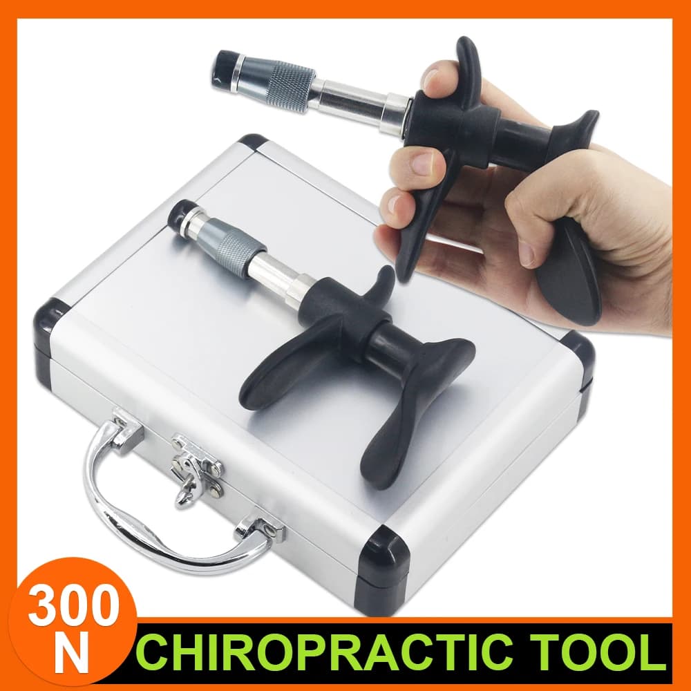 Set of Tool Holders for Chiropractic 300N, Relaxing Massage, Cervical Column Correction Therapy, Manual Gun