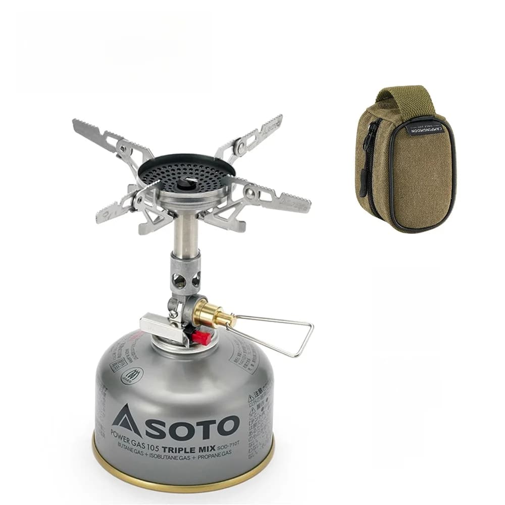 SOTO SOD310 WindMaster Ultra Light Ultra Light Pressure Windproof with Aluminum Alloy Storage Box