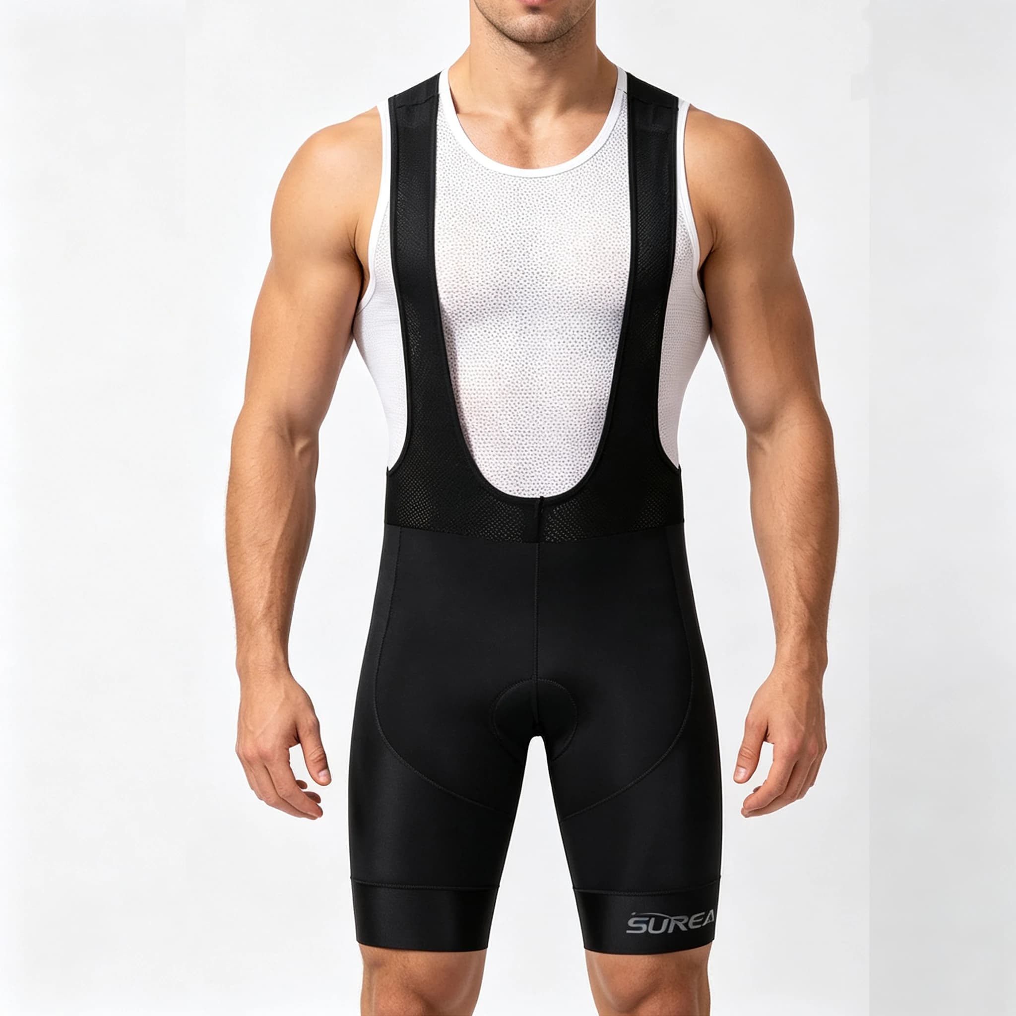 Men's Cycling Bib Shorts Outdoor Wear Bike Ride Padded Pro Team Riding Bib Tights Breathable MTB Cycling Shorts
