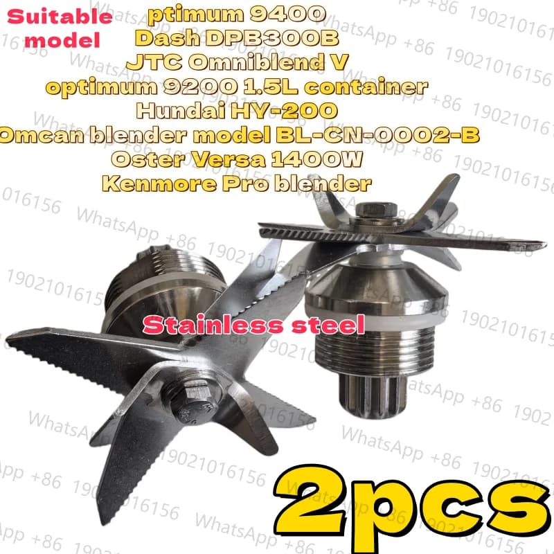 for blender blade for Kenmore Pro blender/ Hundai HY-200/ JTC Omniblend V/ptimum 9400 /Omcan BL-CN-0002-B/Dash DPB300B