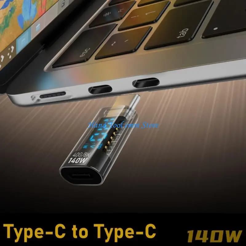 H37F Advance Type C Hub USB C Adapter 140W Charging Extension 8K60Hz Video Support