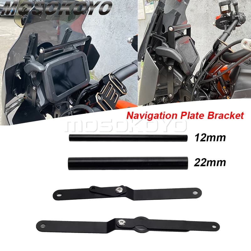 For Harley Pan America 1250 S 2021-2026 GPS Smartphone Mobile Phone 12mm/22mm Crossbar Support Mounting Bracket RA1250 S RA1250S