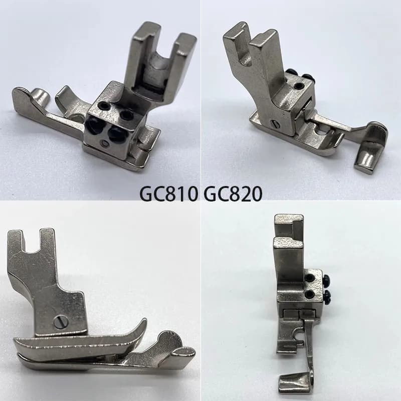 810 Straw Hat Presser Foot, Edge Folding Presser Foot for GC810 GC820 High Head Sewing Machine, Leather/Straw Hat Binding Foot