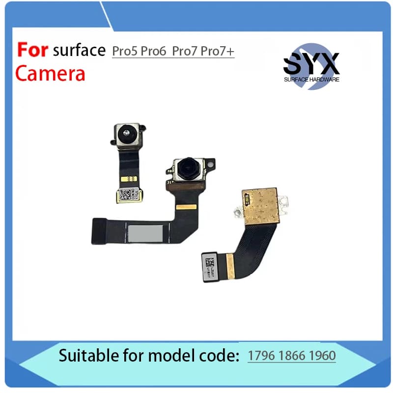 For Microsoft surface pro5 pro6 pro7 pro7plus 1796 front camera 1960 infrared facial recognition camera 1866 rear camera