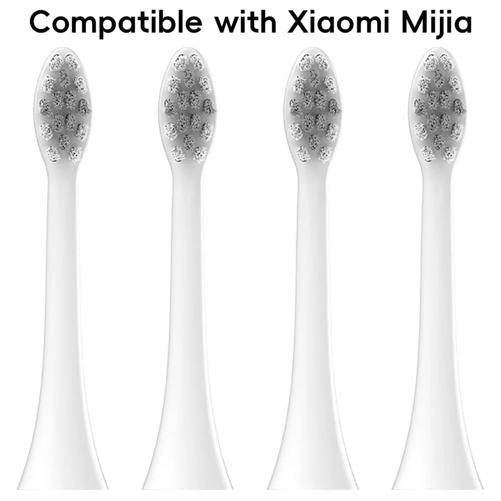 2/4/8/12 Count Professional Sonic Replacement Brush Heads Compatible with Xiaomi T300 T500 T500C T700 Electric Toothbrush