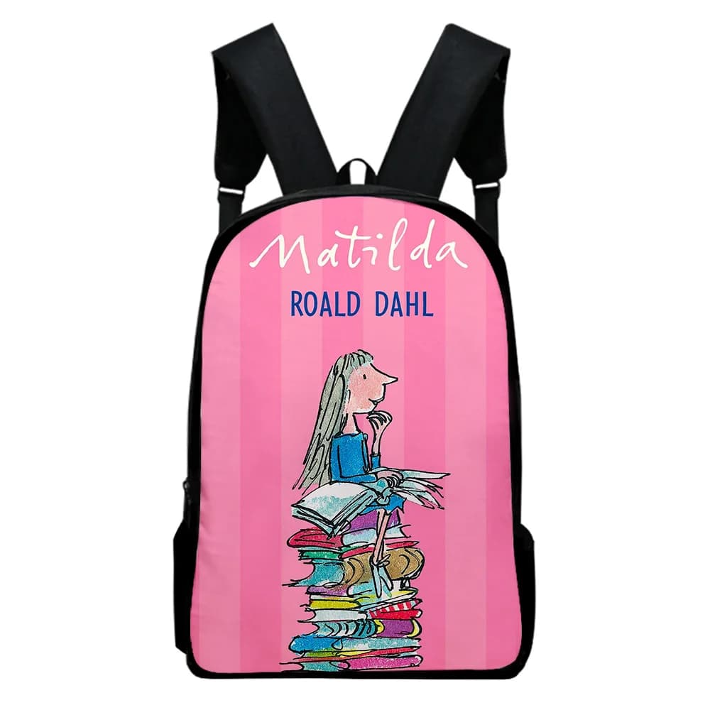 Roald Dahl Matilda the Musical Movie zaino School Bag borse per bambini per adulti zaino Unisex 2023 zaino stile Casual