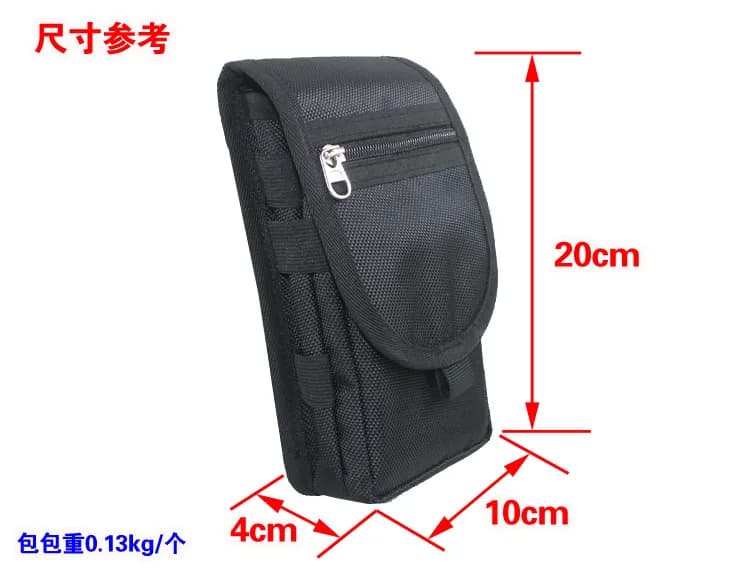 Per Oukitel WP100 Titan WP32 Pro WP28S WP28E Portafoglio per cellulare borsa per cellulare con cintura in vita appesa da uomo
