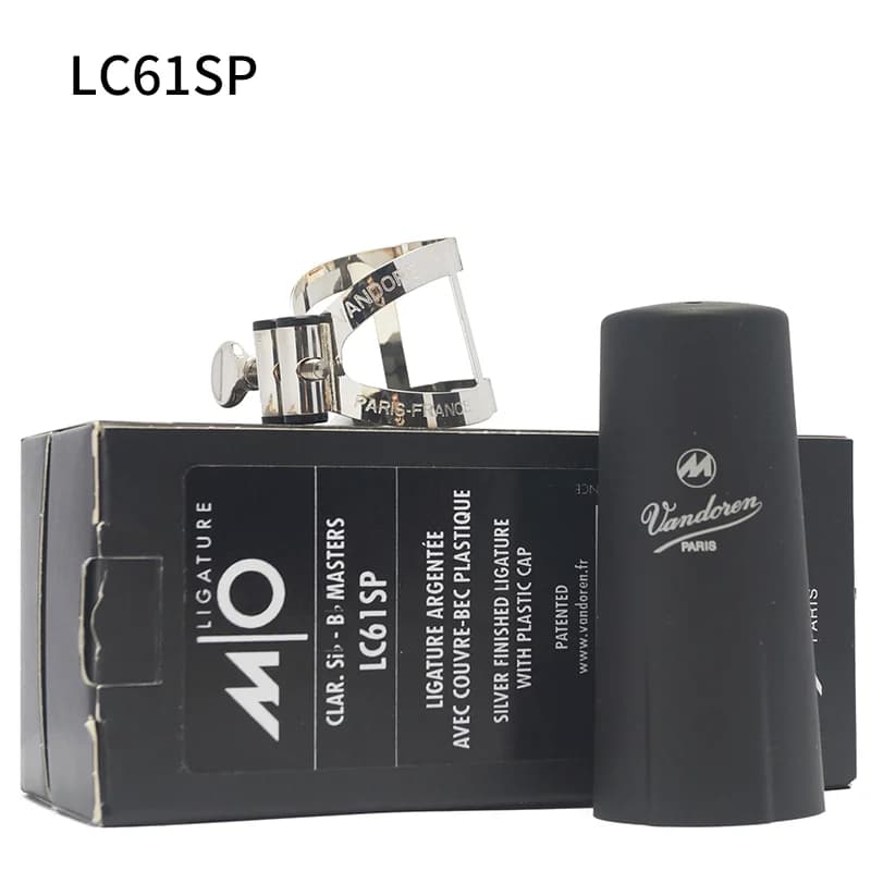 France Vandoren Clarinet Eb ALTO Bb Soprano Tenor MO Series Ligature Hat Hard rubber mouthpiece ligature and cap