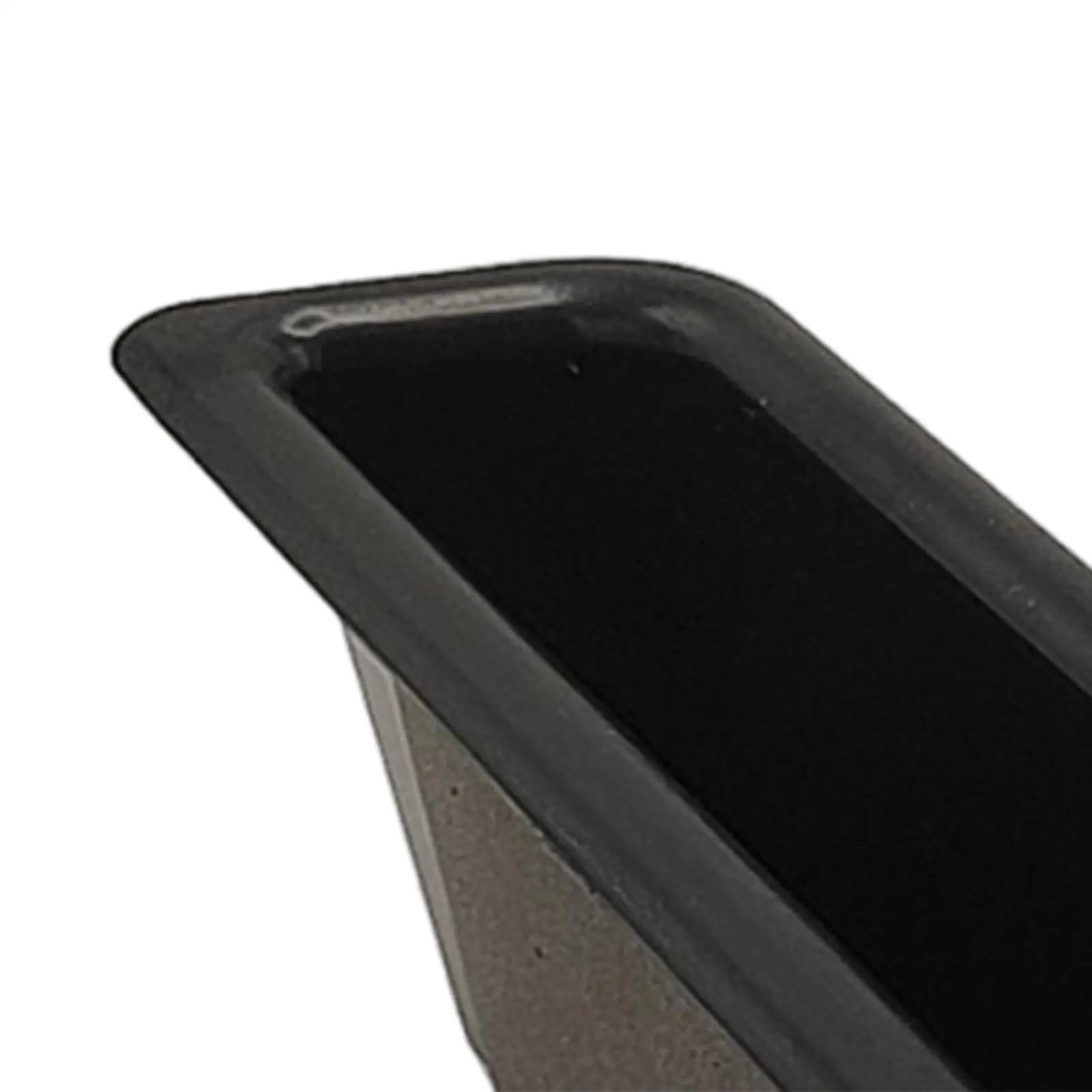 Scatola portaoggetti laterale per portiera, con maniglia, nera, per Ford Mustang