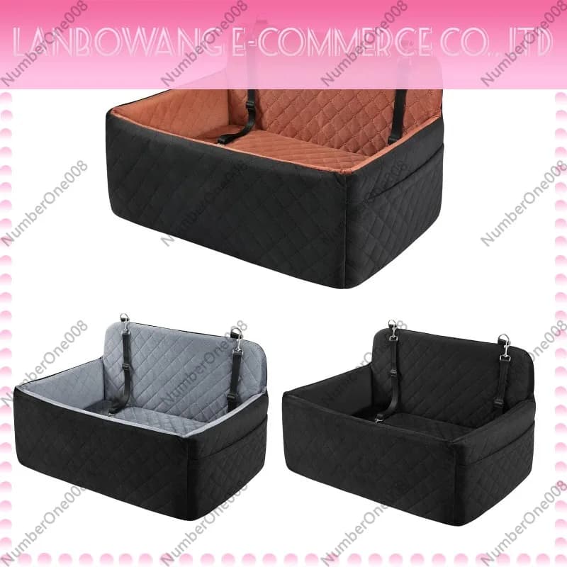 Hot Sale Removable Washable Dog Car Seat Pet Travel Bed Safety Car Pet Carrier for Small Medium Dogs