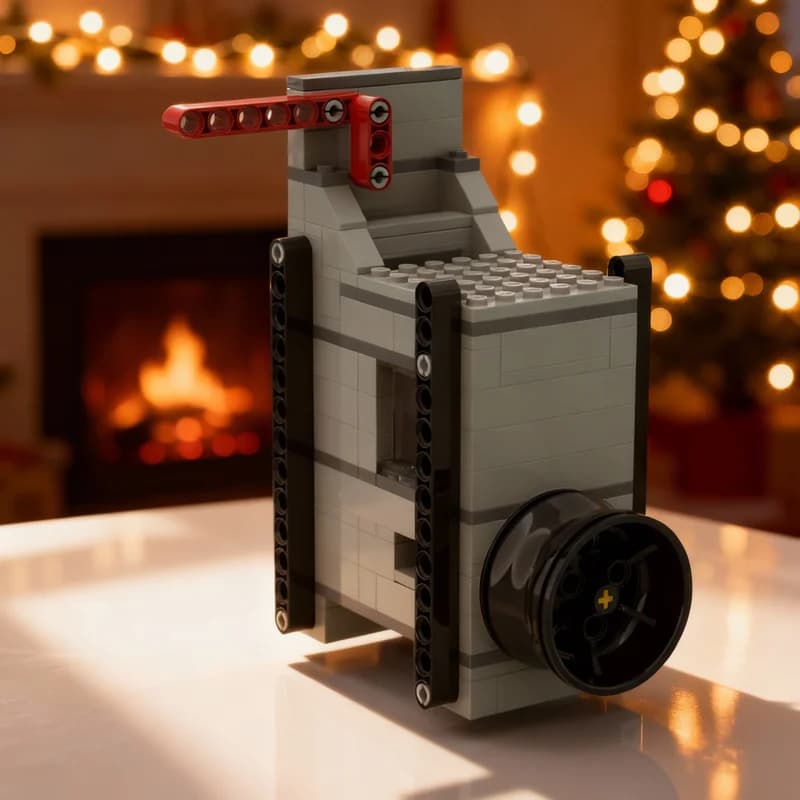159 Pezzi MOC SVS Motore a Vuoto Modello Wicked Blocchi da Costruzione Regali di Natale Architettura Fai-da-Te Giocattoli Creativi Educativi