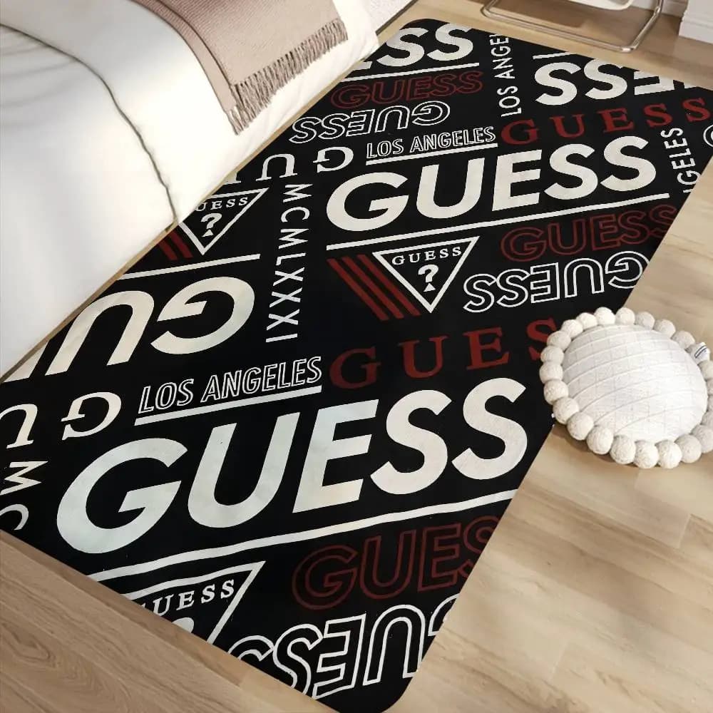 G-Guess fashionable carpet for hallway, non-slip, for laundry, laundry decoration, balcony, living room, bedroom, carpets for bedroom