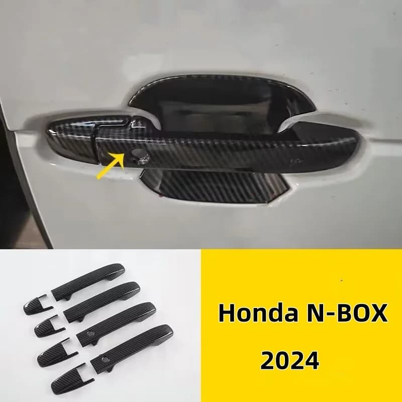 XT Per Honda N-BOX JF5 JF6 2024 K-Car Maniglia Esterna Della Porta Della Copertura Trim Protezione Adesivo Parti di Ricambio Accessori