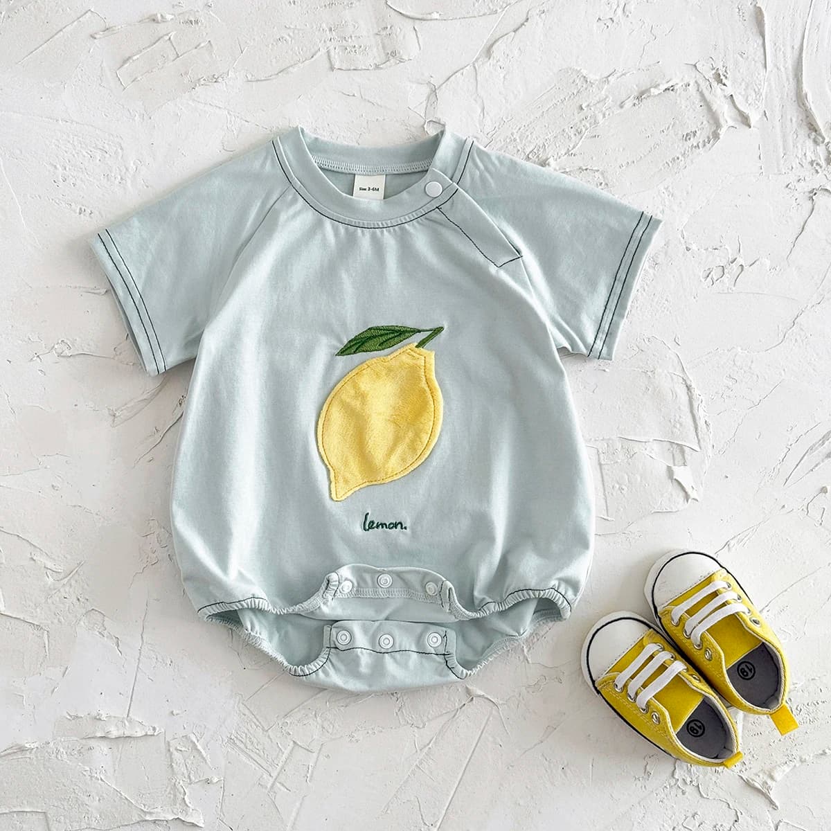 Summer Baby Bubble Romper Newborn Girl Clothing Fruit Patch Short Sleeved New Shorts Crawling Children 0-18M Boys Casual