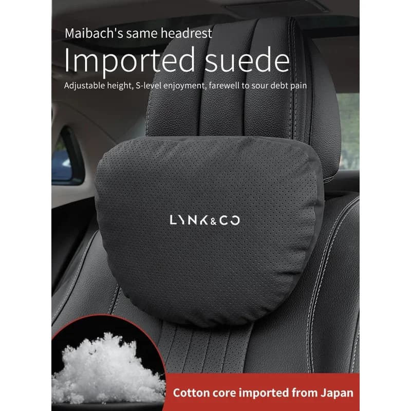 LYNK&CO 03 PHEV 05 09 PHEV MHEV 01 02 06 Poggiatesta per auto Supporto per il collo Cuscino lombare Cuscino per il collo morbido e traspirante Accessori