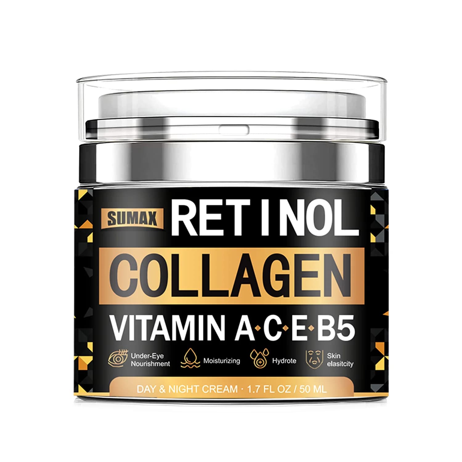 Instant retinol anti-wrinkle cream for man Collagen firming cream Moisturizing cream Vitamin C Whitening skin products 50ML