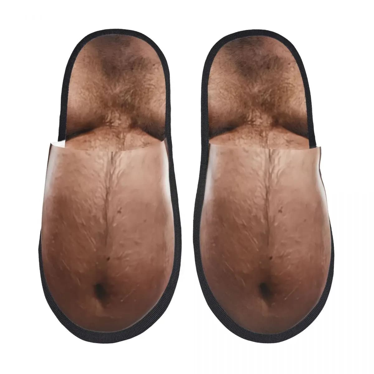 Pantofole da Casa Personalizzate Divertenti a Forma di Pancione da Birra in Morbida Schiuma Memory per Donne, Comode, Calde e Antiscivolo