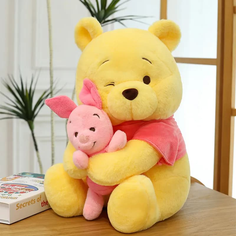 Peluche Disney Winnie The Pooh, Piglet da abbracciare, morbido e carino, compagno di sonno, cuscino per abbracciare, regalo di compleanno