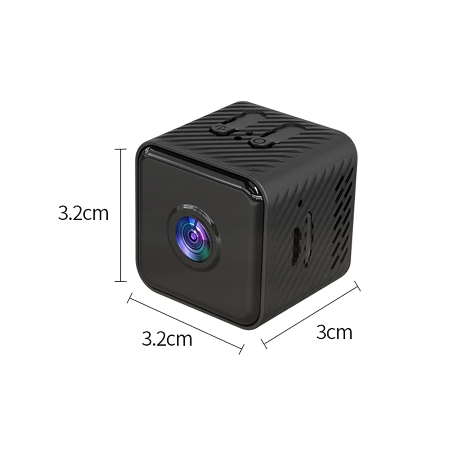 Intelligent 1080P multifunctional home security camera with night function, 4-64GB storage support, APP: iWFCam