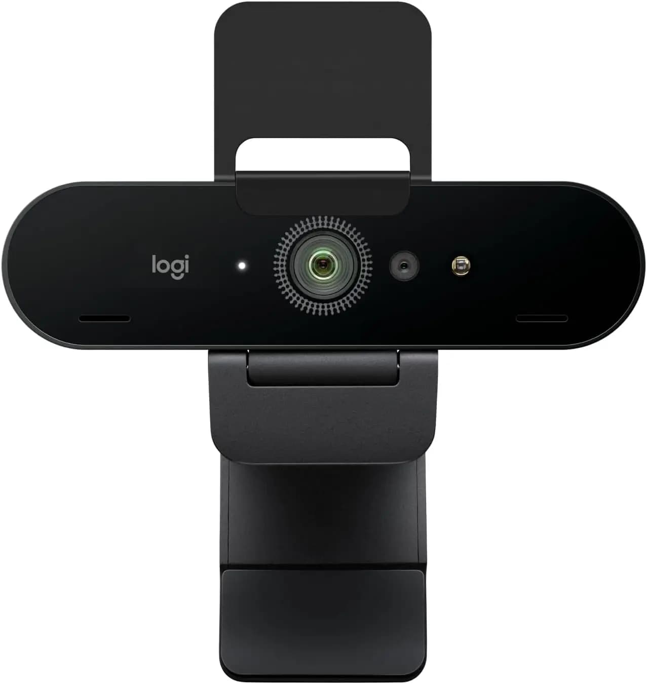 Webcam 4K Ultra HD con Microfono a Cancellazione del Rumore, Ampio Angolo di Visione, Correzione Automatica della Luce per Videochiamate su PC/Mac/Tablet
