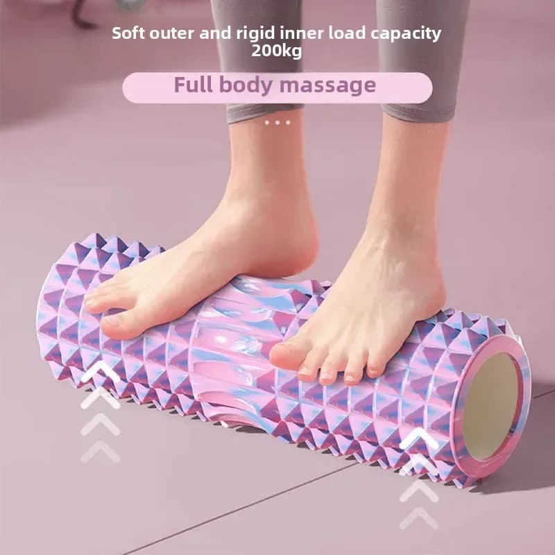 Full Body Muscle Relaxation Yoga Equipment Foam Rollers Wolf Toothbrush Rear Wheel Boot Massage Tools from Mainland China