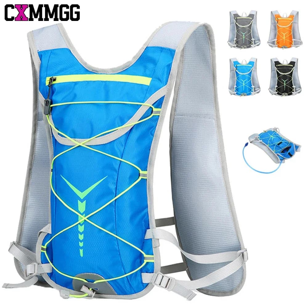 1 piece hydration backpack with bladder - Insulated water backpack - Light hydration backpack for excursions, running, cycling