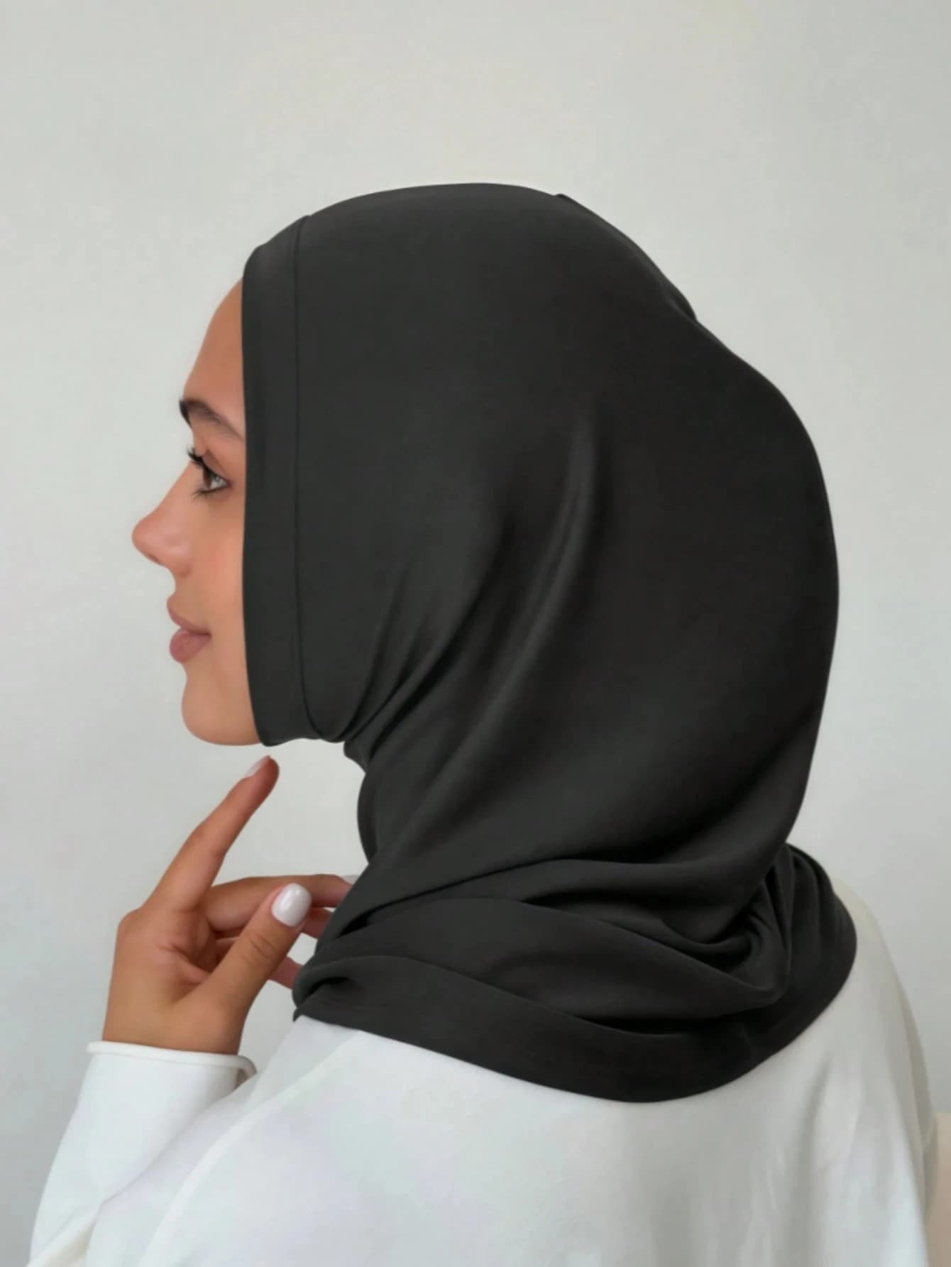 Nuovo Ramadan Donne Musulmane Istantaneo Interno Hijab Berretto Turbante Cappello Solido Undercap Stretch Cofano Leggero Morbido Underscarf Bandana