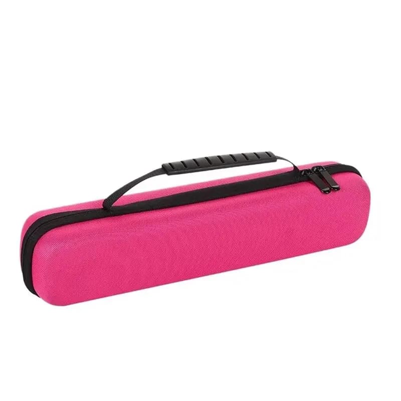 Curling Iron Travel Case Shockproof Waterproof Flute Storage Bag Pouch With Zipper For Musical Instruments