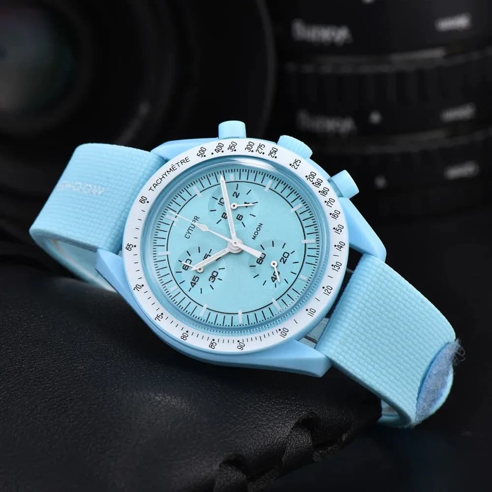 2026 New Hot Original Brand Quartz Watches Multifunction Plastic Case For Mens Ladies Chronograph Explore Planet AAA Clocks