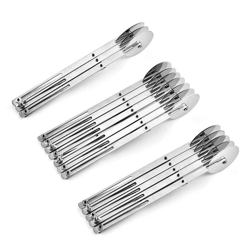 3/5/7 taglierina per ruote divisore per pasta taglierina coltello per pasta lama a rullo flessibile pelapatate per Pizza strumento per teglia in acciaio inossidabile