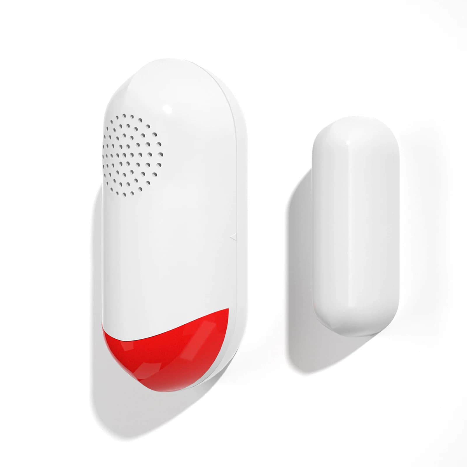Allarme per Porte e Finestre, Sensore Magnetico Wireless per Sicurezza Domestica, Antifurto con Suono e Luce, Controllo Vocale Intelligente tramite App Tuya