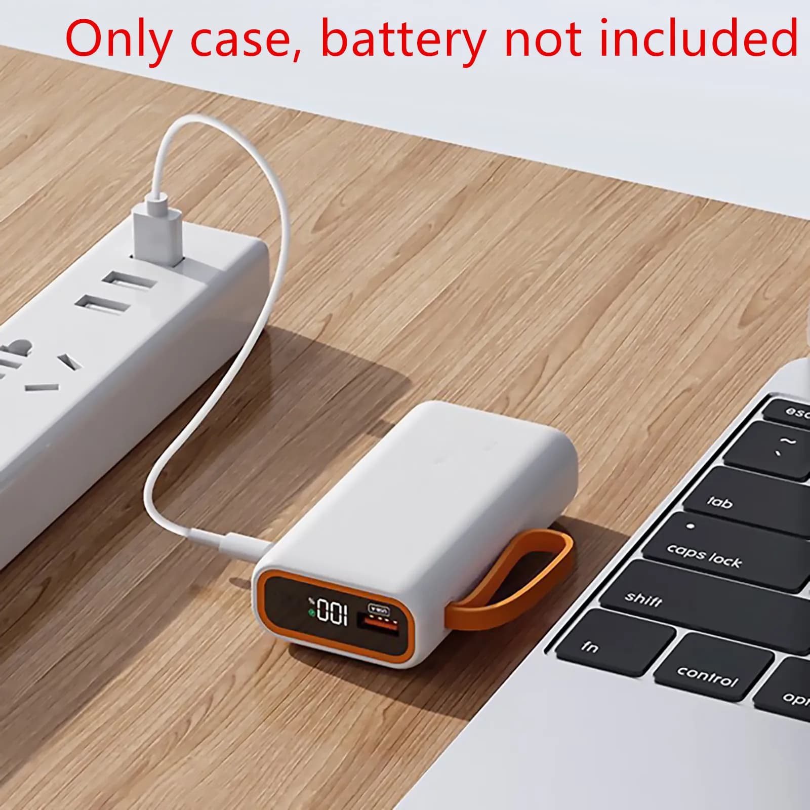 5V 2 slot 21700 PD type C for SmartPhone battery storage box welded battery charger Power Bank DIY Shell