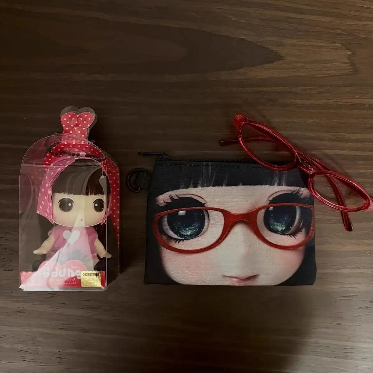 Storage Pouch for Anime-Style Girls Unique Design Coin Purse Soft Alt Accessory Charm Stylish & Unique Ornament