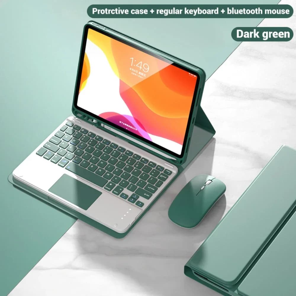 Custodia con tastiera per Samsung Galaxy Tab A11 8.7 pollici 2025 SM-X130 SM-X133 SM-X135 Tablet Cover con tastiera per Galaxy Tab A11 8.7"