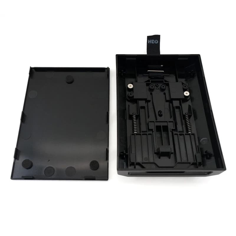 1 pz per XBOX- 360 Slim custodia custodia Shell supporto HDD staffa per Xbox- 360 Slim Hard Disk Case HDD Hard