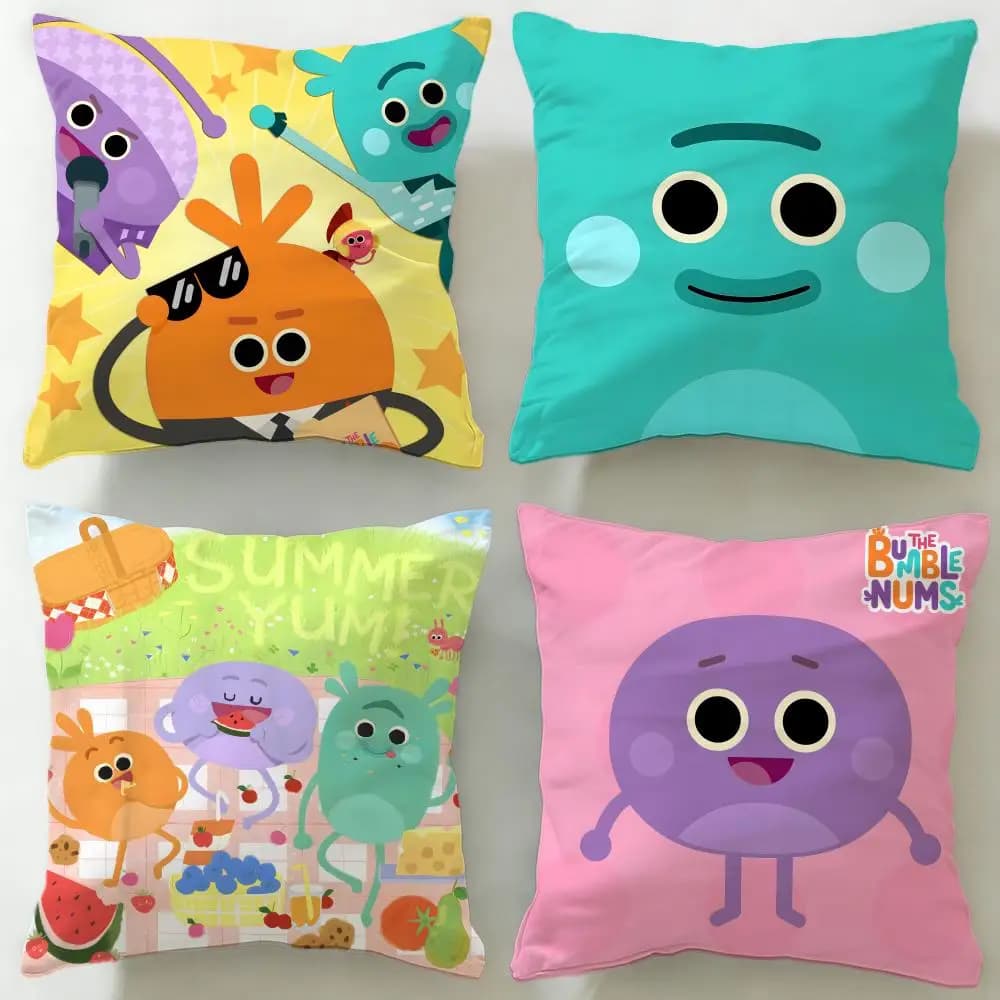 Elegante fodera per cuscino The Bumble Numsable, morbida e facile da lavare – versatile per divano, letto, viaggi e ufficio