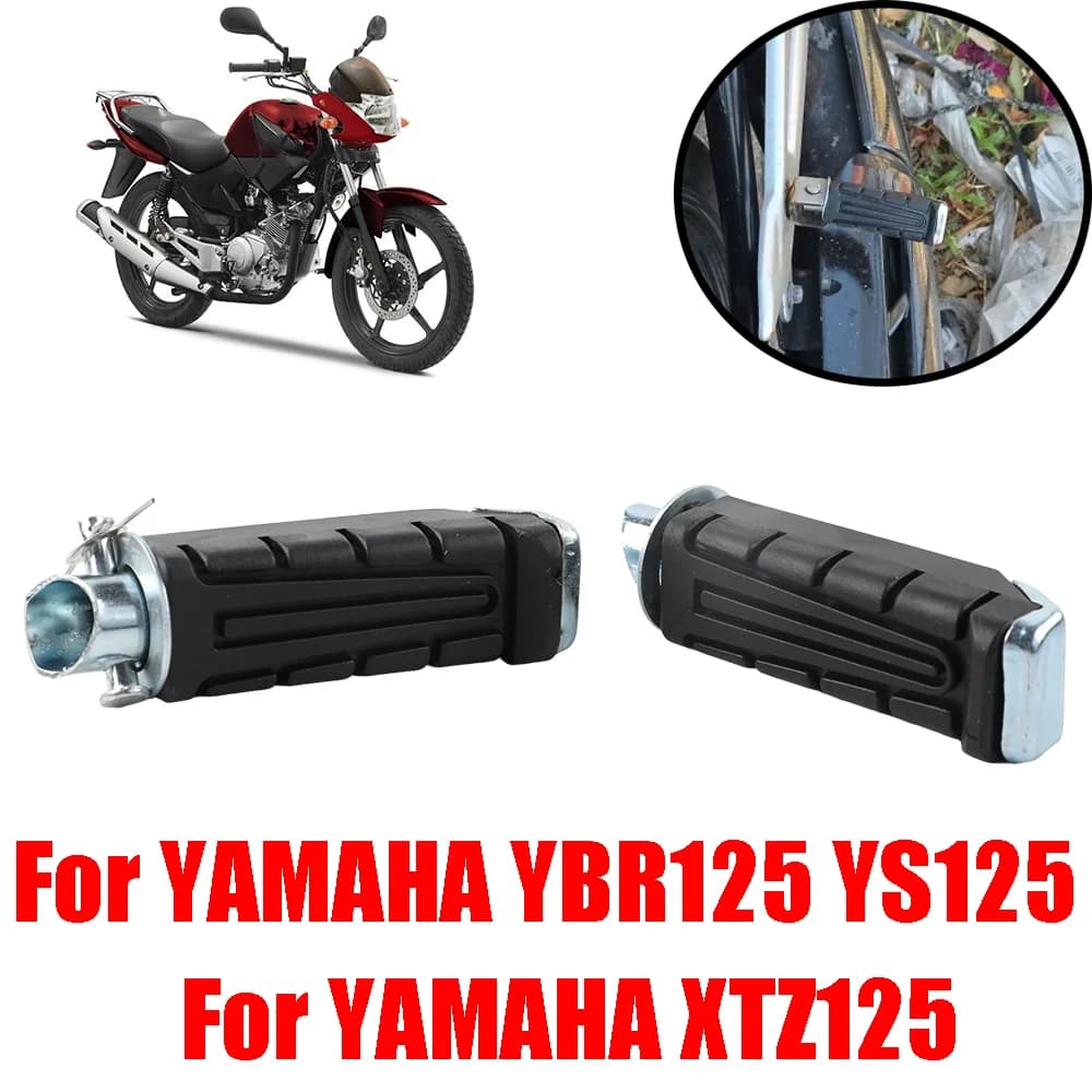 Per Yamaha YBR125 YB125 YBR 125 ED SPD YB 125 YS125 XTZ125 XTZ 125 Moto Passeggero Posteriore Poggiapiedi Pedane Pedali Pedane