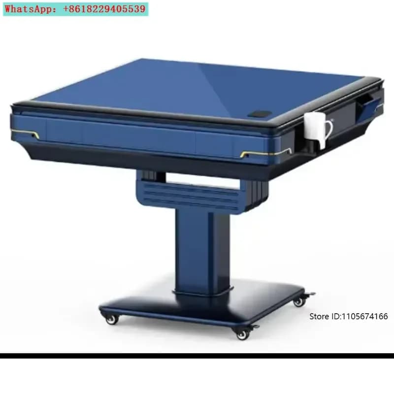 Automatic electric foldable mahjong table 2 sets of mahjong tiles