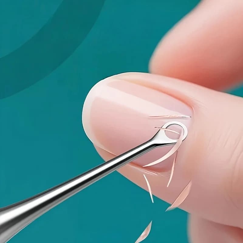Set Professionale per Manicure con Tronchesino per Cuticole e Lima per Unghie, Ottimo per la Cura Quotidiana di Mani e Piedi