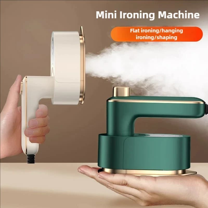 2-in-1 Handheld Steam Iron Garment Steamer Ironing Machine Travel Portable Ironing Machine Garment Ironing Iron for Clothes