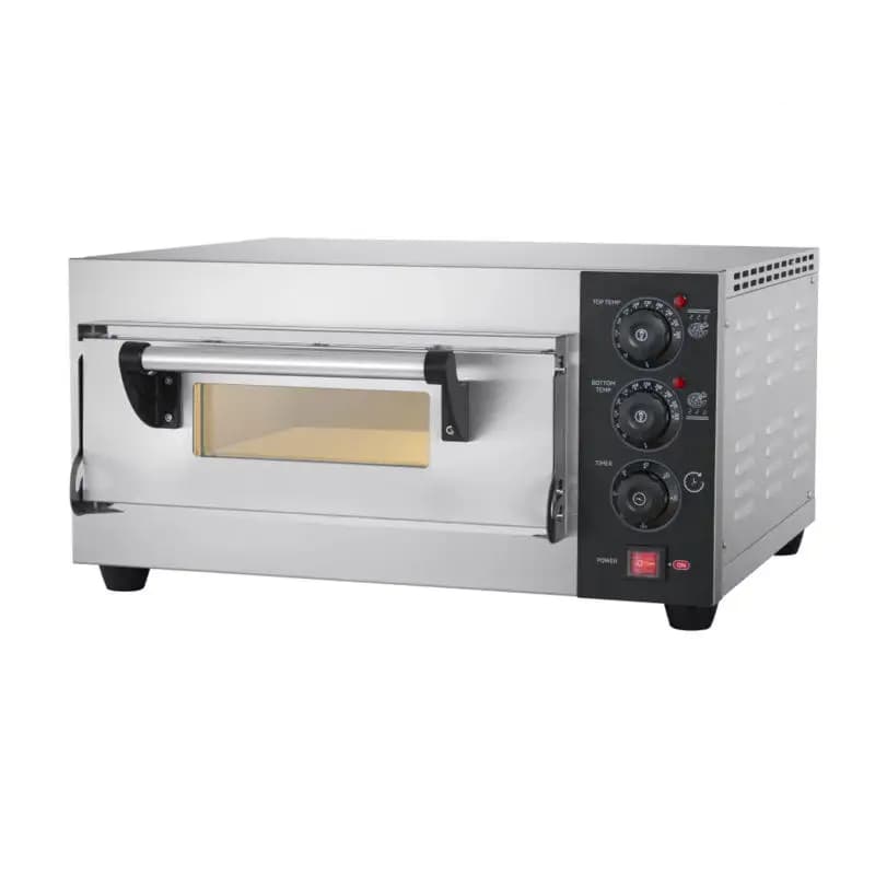 Forno Professionale per Pizzeria e Panetteria, Uso Domestico e Industriale, Forno Elettrico Portatile Commerciale con Piano in Pietra per Pizza in Vendita