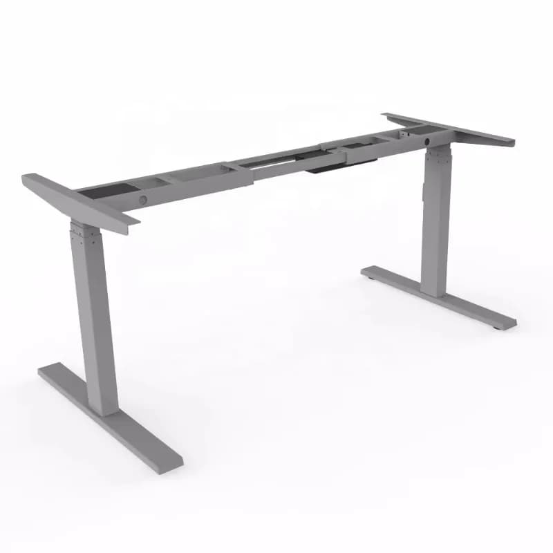 Scrivania Elettrica Regolabile in Altezza con Doppio Motore 31, Telaio per Scrivania da Ufficio Regolabile in Altezza, Scrivania Sit-Stand, Tavolo per Ufficio di Lusso