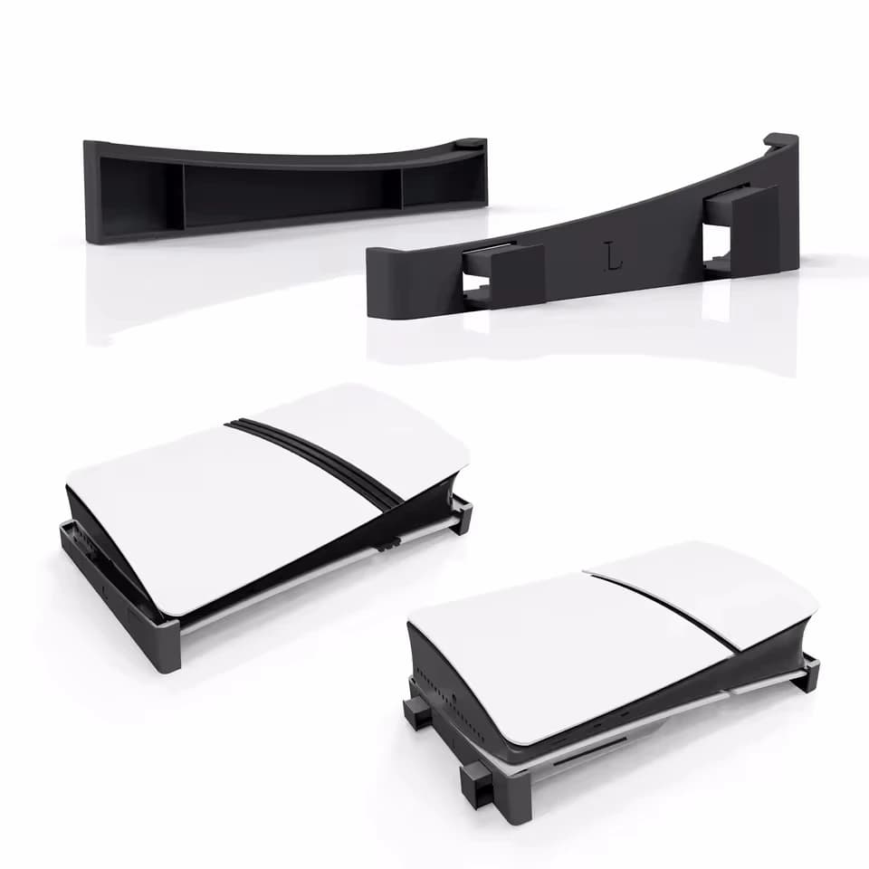 Supporto di gioco per Sony PS5 Slim / Pro Console Playstation Play Station Supporto base di supporto orizzontale Kit di accessori da gioco
