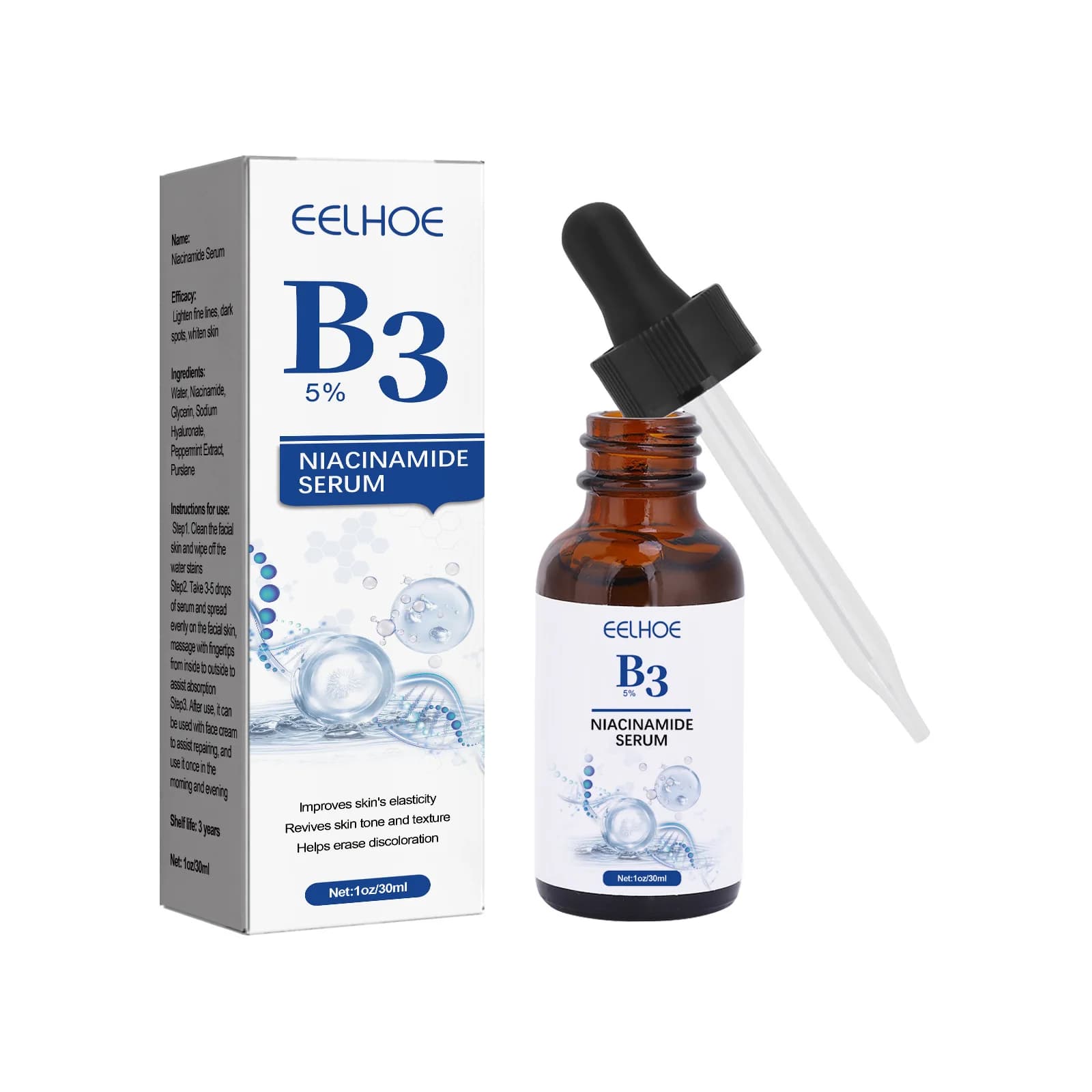 Effaclar Ultra concentrate serum Anti aging pure retinol vitamin B3 vitamin C Niacinamide serum facial essence