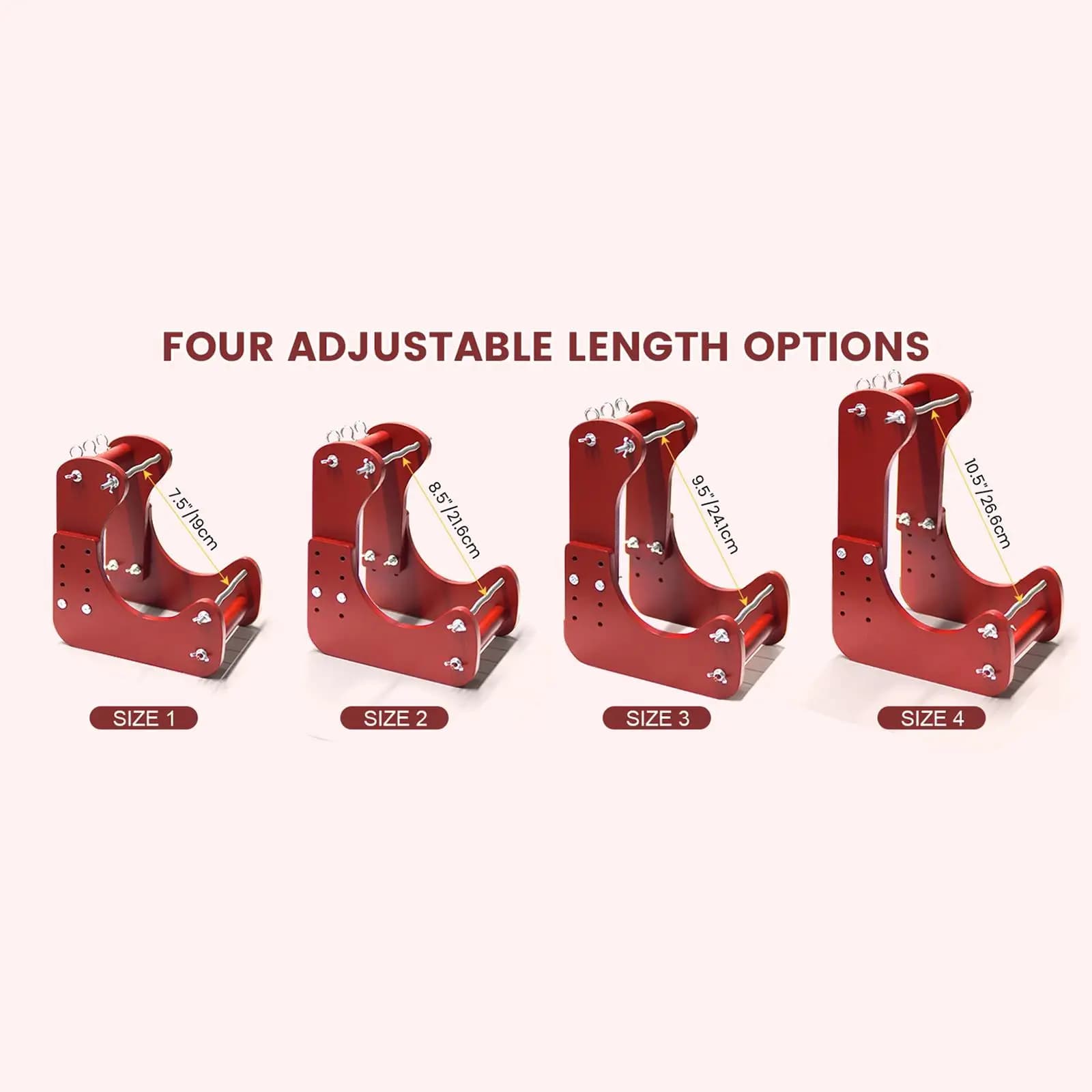 Adjustable Bead Loom Beading Supplies, Ergonomic, Angled Design Weaving Flexibility Comfortable Hobby Beading Loom Weaving Frame