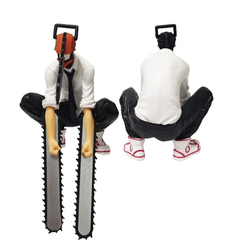Statuetta Decorativa di Denji da 14cm, Personaggio Anime Chainsaw Man, Modellino da Collezione per Fan