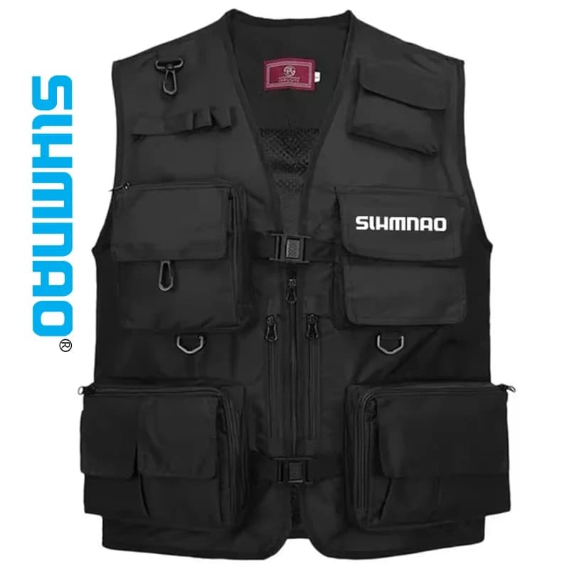 Fishing vest for spring and summer, professional multi-task portable fishing vest for men and women