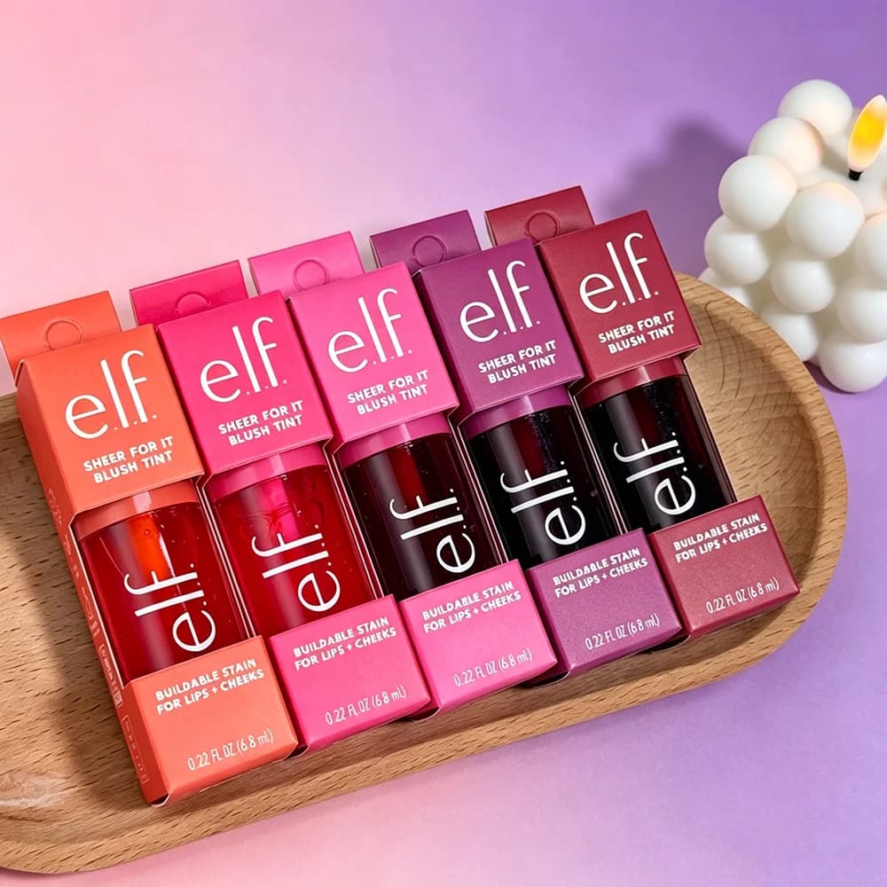 Elf Liquid Blush Highlighter Contouring Illuminating Shimmer Powder Asciugatura rapida Non appiccicoso Trucco naturale per il viso Texture morbida
