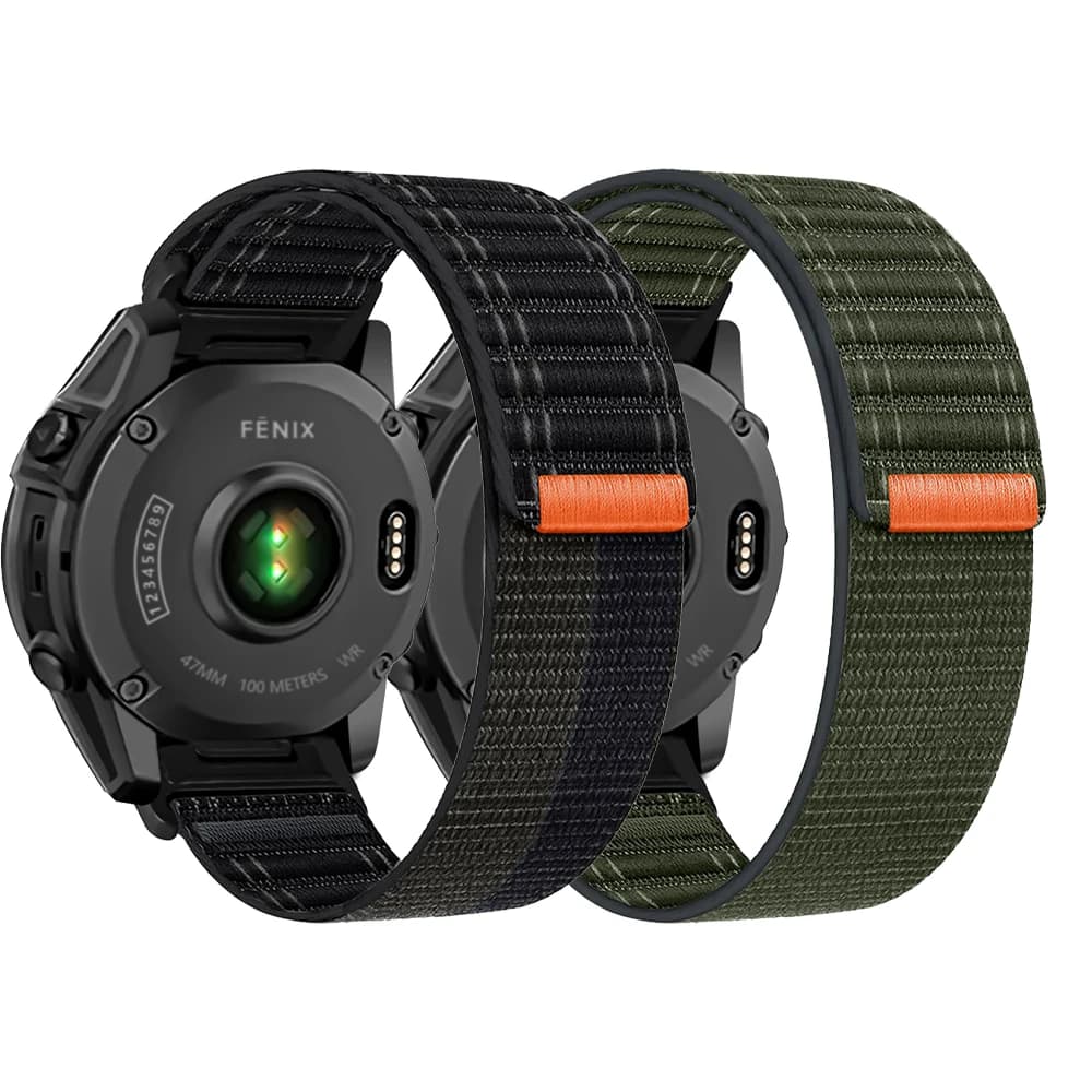 QuickFit 20 22mm 26mm cinturino in nylon intrecciato per Garmin Fenix E 8 47mm 51mm 7 7X 6 6X 5 5X Plus/Enduro 3/Epix Pro Gen 2 cinturino braccialetto
