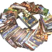 Mago Tarocchi Gioco da tavolo Carte Oracle Carte da gioco Mazzo di carte Giochi per feste Intrattenimento personale Inglese Leggi il destino per le donne